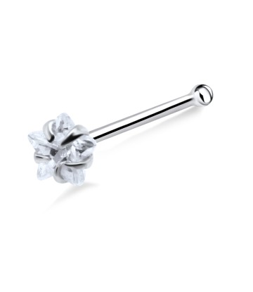 Flower Shaped Bone Nose Stud NSKD-802